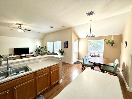 Chandelier, Dining room, Interior, Living room, Wood Texture Flooring