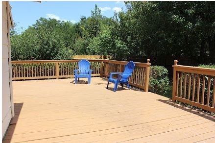 Exterior, Wood Texture Flooring