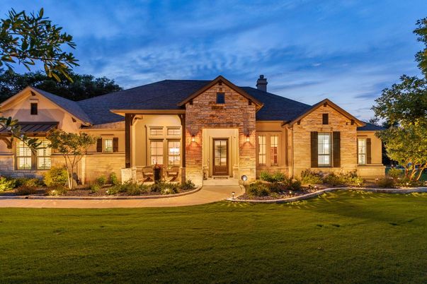 Backyard, Exterior, Facade, Brick Traditional