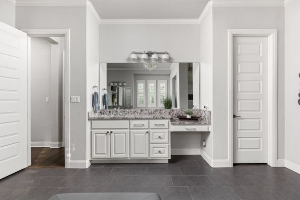 Bathroom, Dual Sink Vanities, Interior