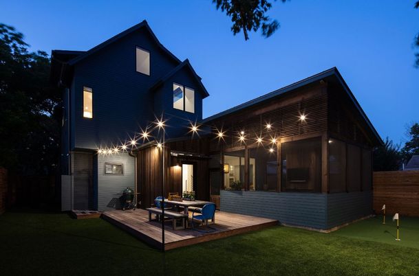 Backyard, Exterior