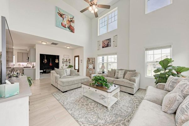 Interior, Kitchen, Living room, Wood Texture Flooring