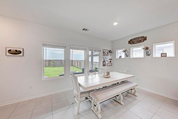 Dining room, Interior, Recessed Lighting