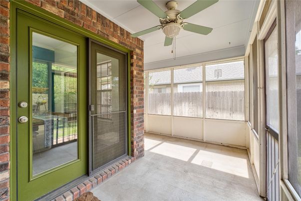 Interior, Stone Walls, Sun Room