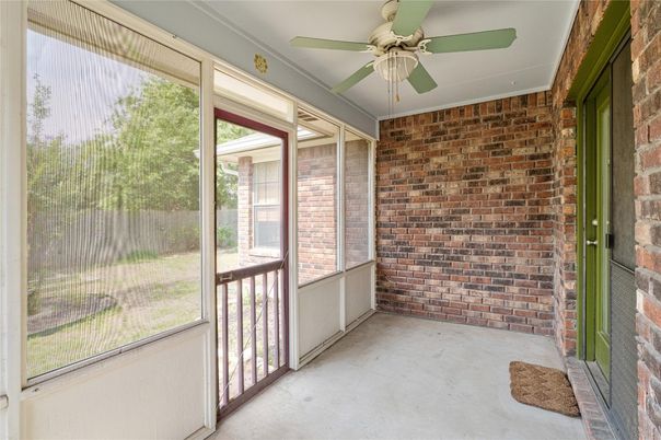 Empty room, Interior, Stone Walls, Sun Room