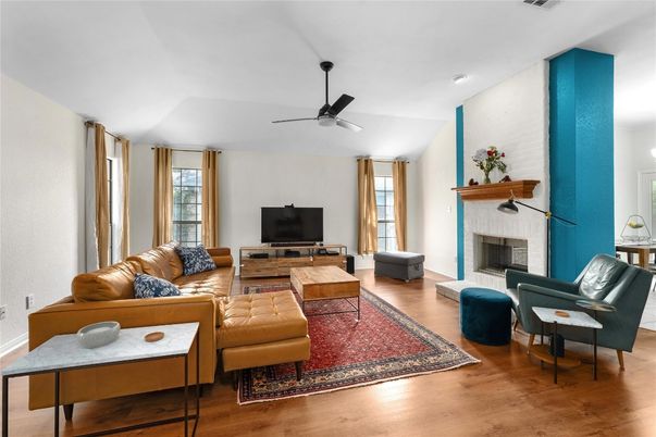 Fireplace, Interior, Living room, Wood Texture Flooring