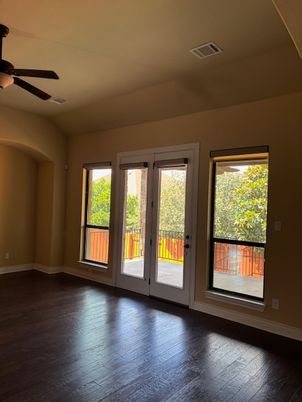 Empty room, Interior, Wood Texture Flooring