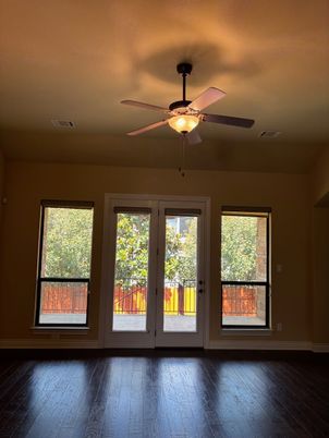 Empty room, Interior, Wood Texture Flooring