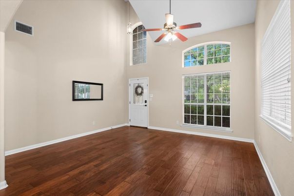 Empty room, Interior, Wood Texture Flooring