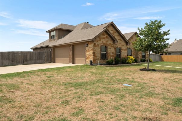 Attached, Backyard, Exterior, Facade, Brick Facade, Brick Traditional