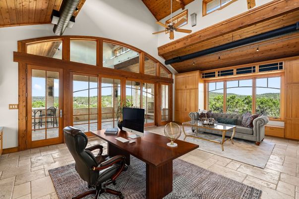 Home Office, Interior, Living room, Wooden Beams, Wooden Ceilings, Wooden Walls