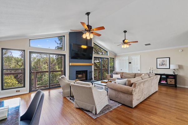 Fireplace, Interior, Living room, Wood Texture Flooring