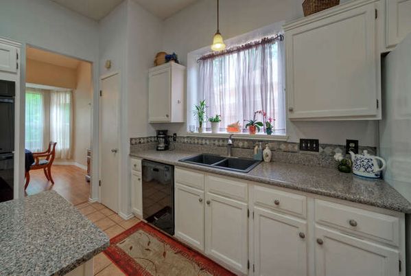 Dining room, Interior, Kitchen, Pendant Lights, Wood Texture Flooring