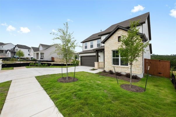 Attached, Backyard, Exterior, Facade, French Provincial