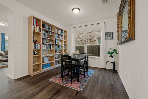 Dining room, Interior, Wood Texture Flooring