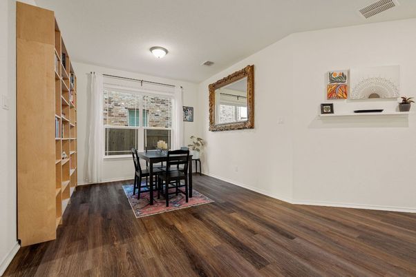 Dining room, Interior, Wood Texture Flooring