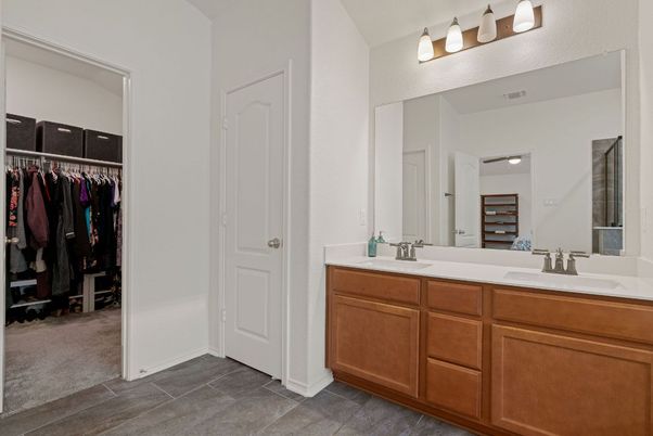 Bathroom, Dual Sink Vanities, Interior, Walk-in Closets