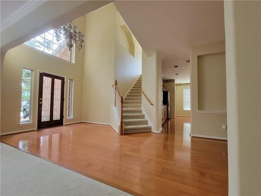 Empty room, Interior, Wood Texture Flooring
