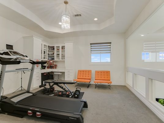 Fitness Equipment, Interior, Pendant Lights, Recessed Lighting
