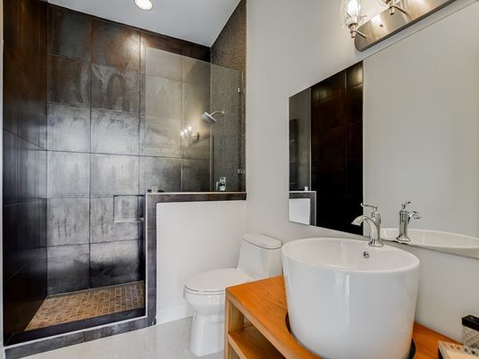 Bathroom, Free Standing Baths, Interior, Recessed Lighting