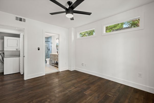 Bathroom, Empty room, Interior, Wood Texture Flooring