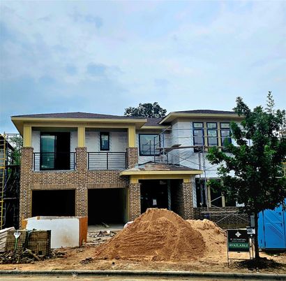 Exterior, Facade, Brick Facade, Modern