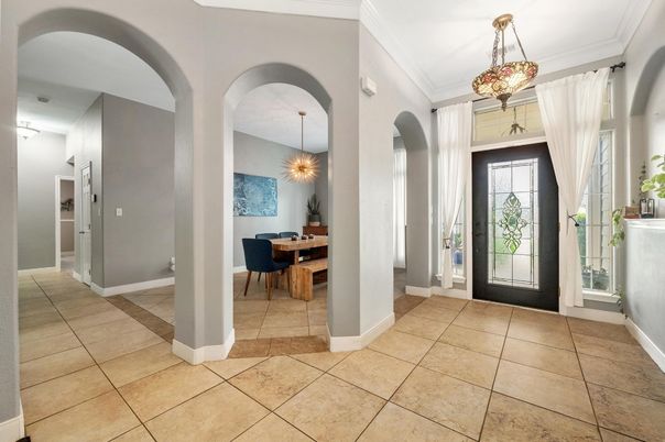 Dining room, Interior, Pendant Lights