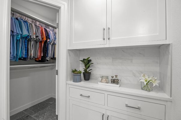Interior, Marble Walls, Walk-in Closets