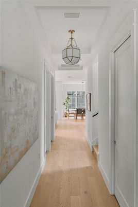 Chandelier, Interior, Wood Texture Flooring