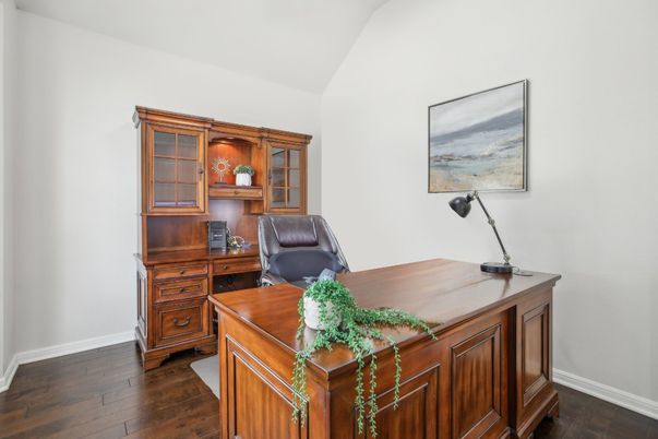 Home Office, Interior, Wood Texture Flooring