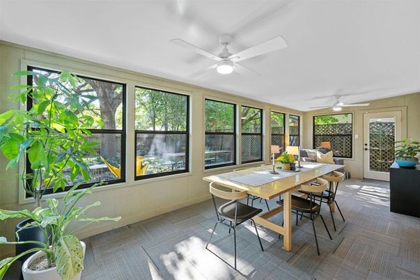 Dining room, Interior, Sun Room