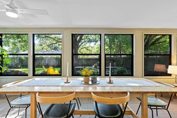 Dining room, Interior, Wood Texture Flooring
