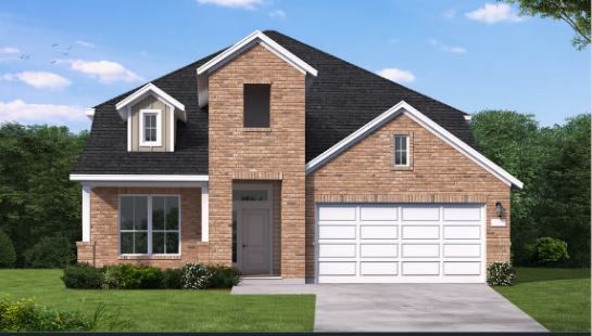Attached, Exterior, Facade, Brick Facade, Brick Traditional