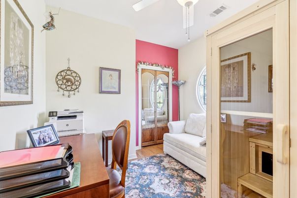 Home Office, Interior, Wood Texture Flooring