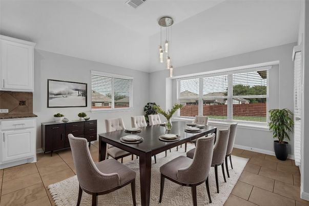 Dining room, Interior, Pendant Lights