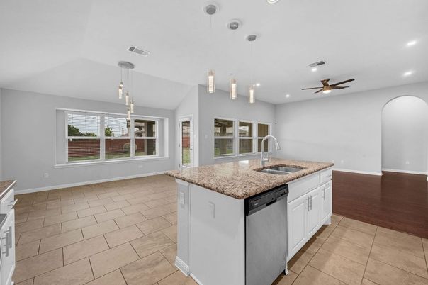 Interior, Kitchen, Pendant Lights, Recessed Lighting