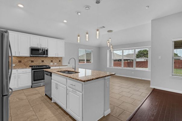 Interior, Kitchen, Pendant Lights, Recessed Lighting