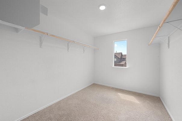Empty room, Interior, Recessed Lighting, Walk-in Closets