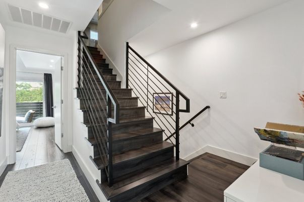 Interior, Recessed Lighting, Wood Texture Flooring