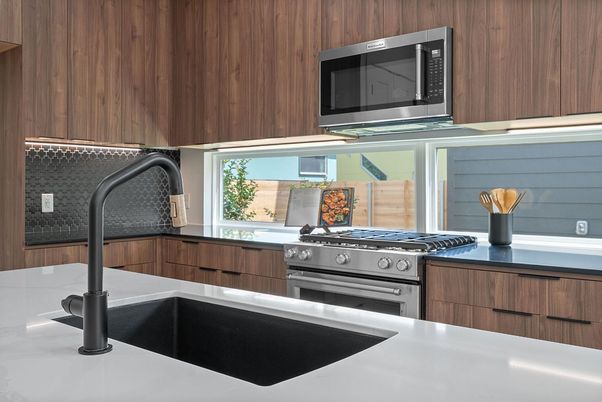 Interior, Kitchen, Stainless Steel Appliances