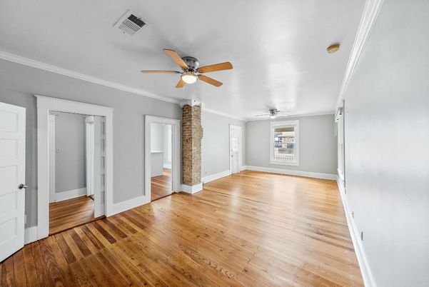 Empty room, Interior, Wood Texture Flooring