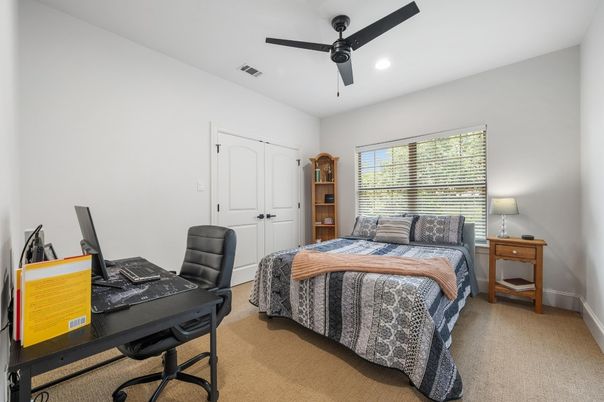 Bedroom, Home Office, Interior, Recessed Lighting