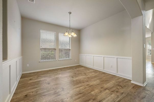 Chandelier, Empty room, Interior, Pendant Lights, Wood Texture Flooring