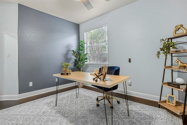 Home Office, Interior, Wood Texture Flooring