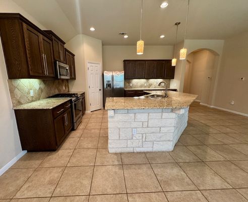Interior, Kitchen, Pendant Lights, Recessed Lighting
