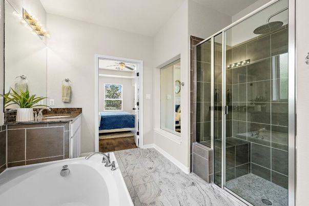 Bathroom, Bedroom, Glass Shower, Interior, Marble