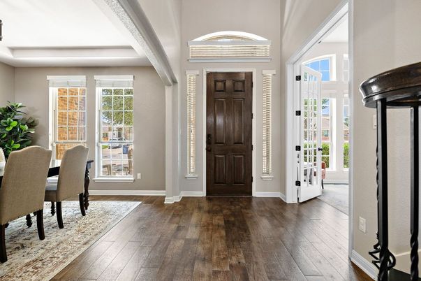 Dining room, Interior, Wood Texture Flooring