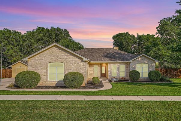 Attached, Backyard, Exterior, Facade, Brick Traditional