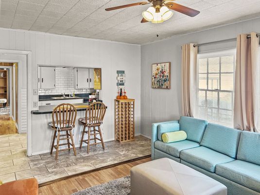 Interior, Kitchen, Living room, Wood Texture Flooring