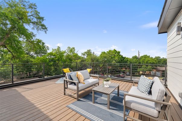 Exterior, Wood Texture Flooring